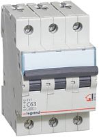 Выключатель автоматический Legrand TX3 6000 3п 63А C 6кА картинка